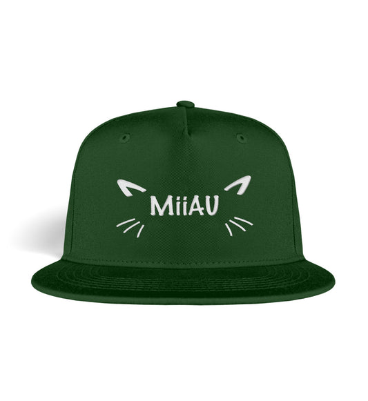 MiiAU Base Cap Snapback Dark Green-2936